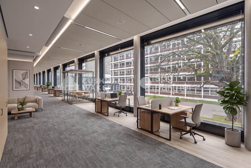 Trembley 12, surface professionnelle aménagée de 328 m² au c?ur d'un parc privé (3)