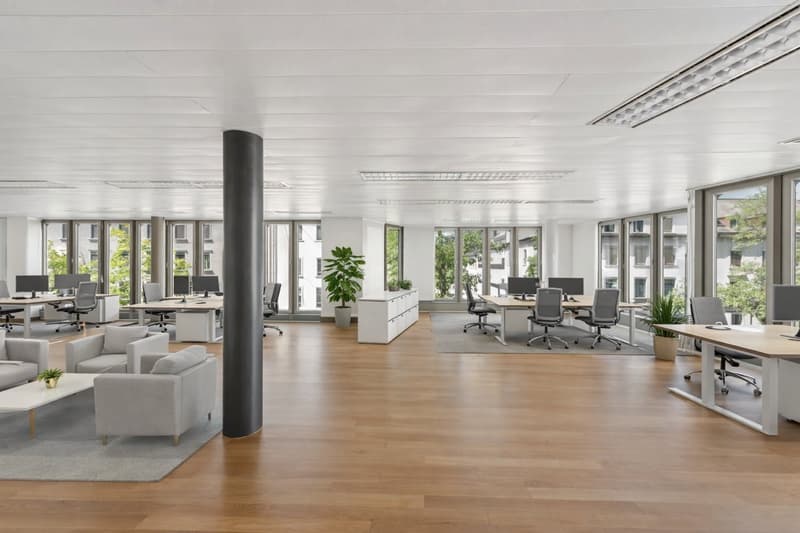 Étage de bureau aménagé près de la gare - disponible immédiatement ! (2)