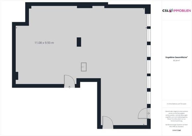 Spazio funzionale per ufficio/studio/studio con posto a sedere in giardino nel distretto 6 (7)