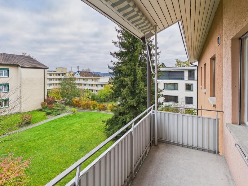 Charmant appartement 2 pièces avec balcon à Zürich-Witikon (3)