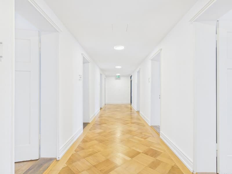 Representative old building area in top location at Stampfenbachplatz (2)