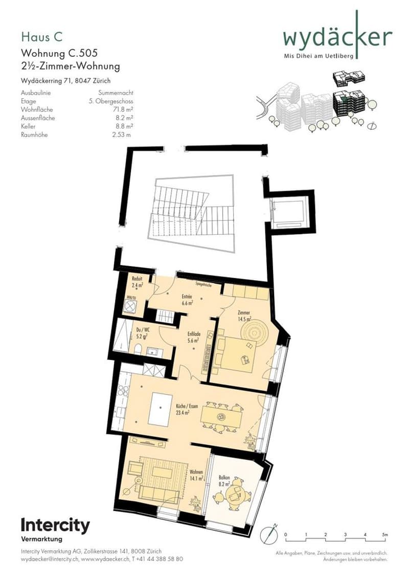 2.5 room apartment in Zurich (8)