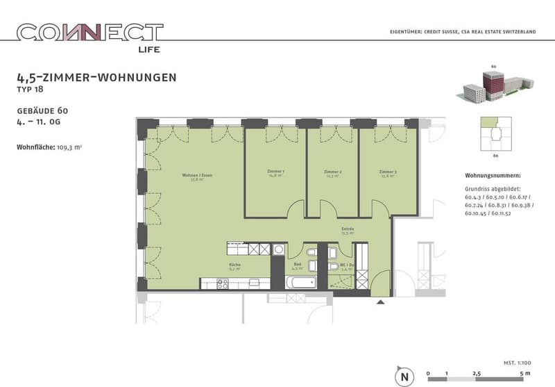 Attractive 4.5-room apartment in Zürich-Altstetten (10)