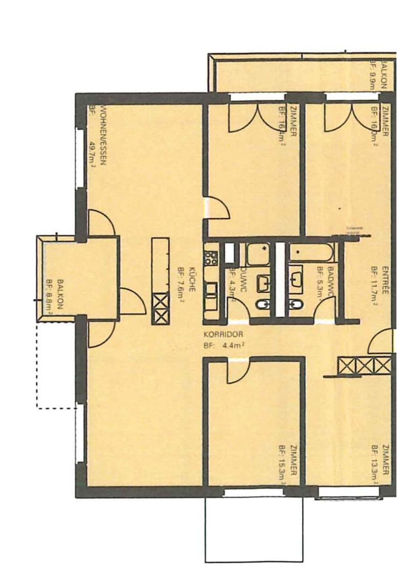 Appartamento-mansarda di 5,5 locali nel cuore di Oerlikon (11)