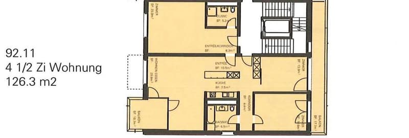 4.5 room apartment in the heart of Oerlikon (9)