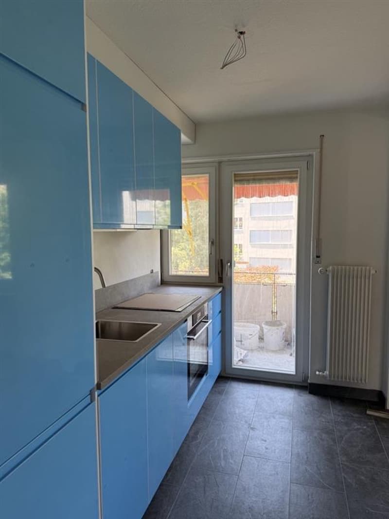 Helle 2 Zimmerwohnung mit ruhigem, sonnigen Balkon ins Grüne (4)