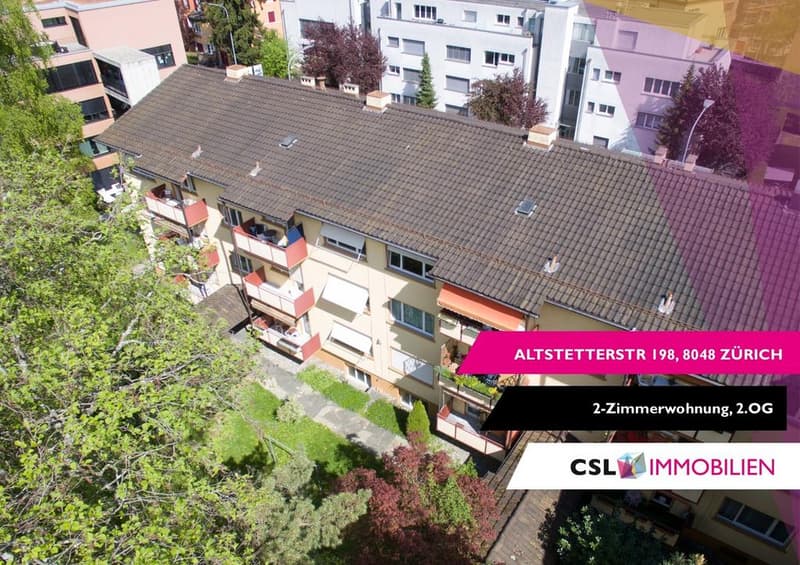 Bright 2-room apartment with quiet, sunny balcony overlooking the green (1)
