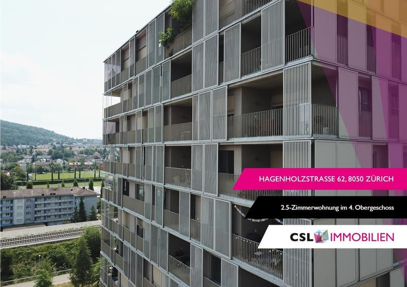 Arrive and feel at home - Your new 2.5-room apartment in Oerlikon (1)