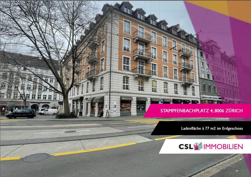 Attractive retail space at Stampfenbachplatz (1)