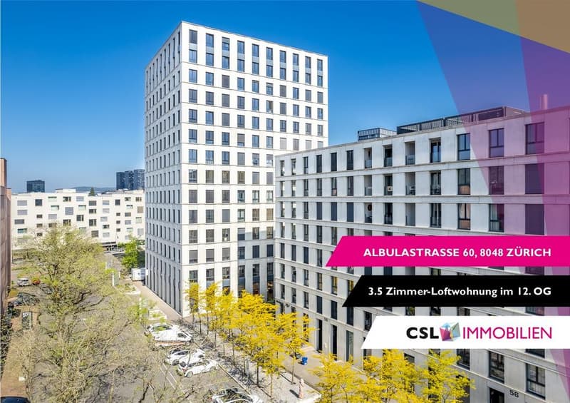 Modernes Maisonette-Loft an bester Lage in Zürich-Altstetten (1)