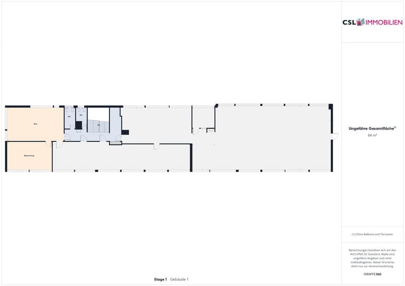 Living room, Kitchen, 2 bedrooms, 2 bathrooms