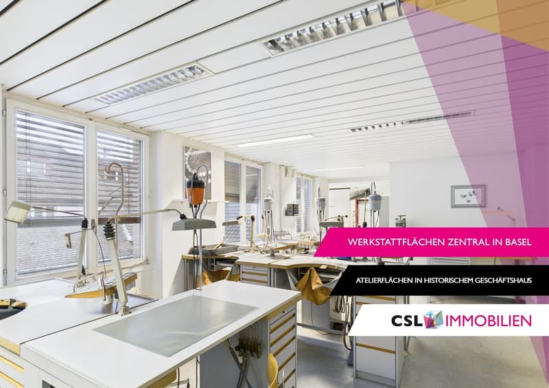 Inspirierende Atelier- und Werkstattfläche im Dachgeschoss - Bestlage Basel (1)