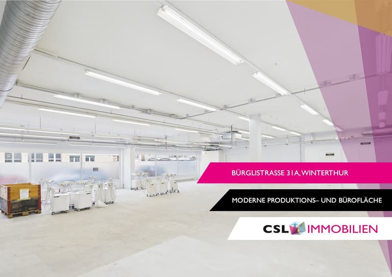 Moderne Produktionsfläche samt separater Bürofläche in Winterthur (1)