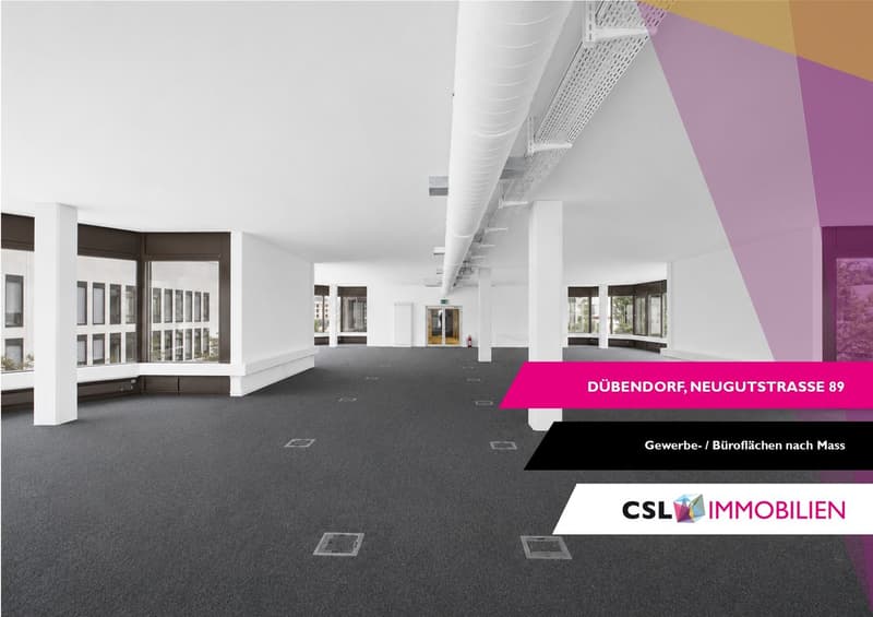 Gewerbe- / Büroflächen im Hochbordquartier – Ausbau nach Mass (1)