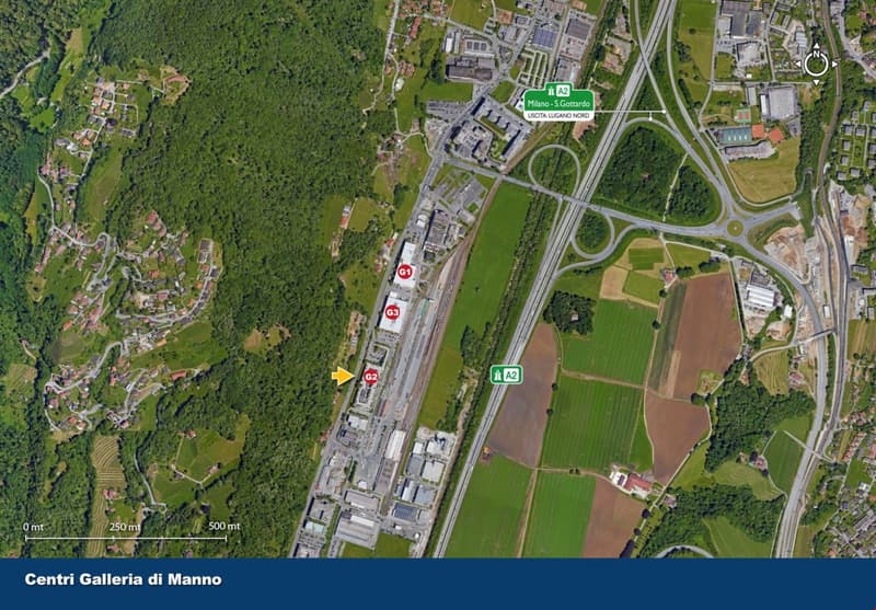 LUGANO NORD-AFFITTASI AMPIO UFFICIO IN POSIZIONE STRATEGICA (rif. 79) (18)