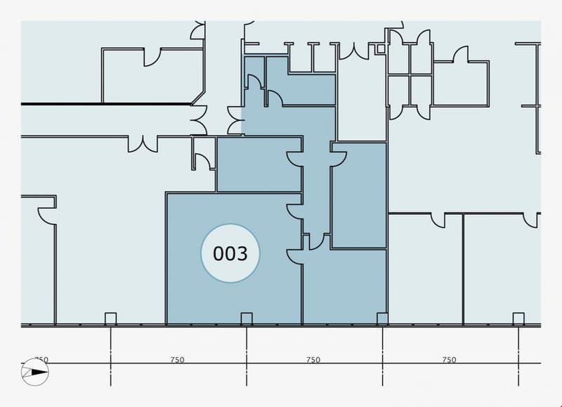 LUGANO NORD/BIOGGIO - HELLER BÜRO VON 140 MQ ZU VERMIETEN (REF. 003) (13)
