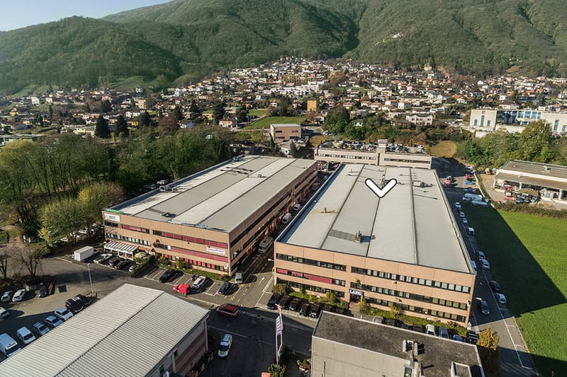 LUGANO NORD/LAMONE - AFFITTASI AMPIO E LUMINOSO UFFICIO (rif. 013) (8)