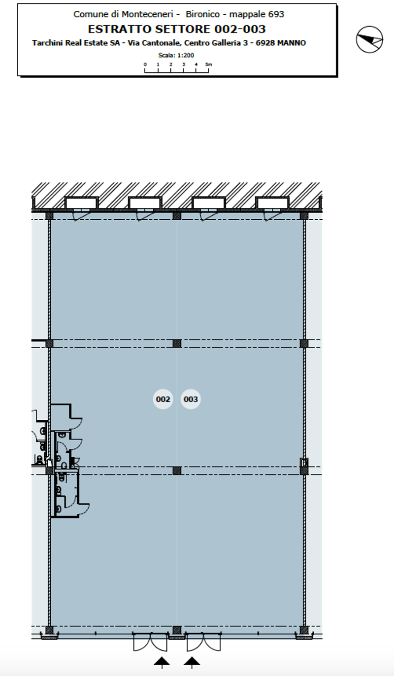 two office spaces, raised ground floor