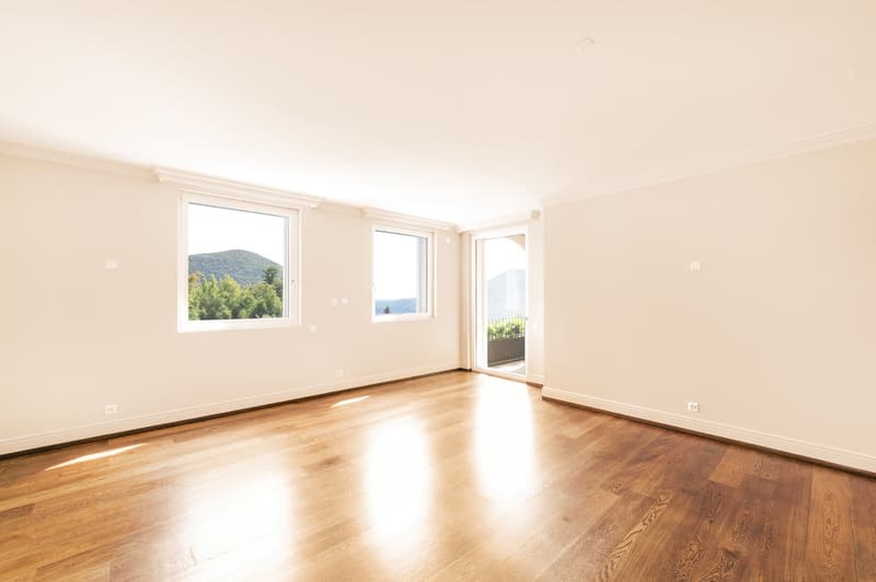 LUGANO-COLLINA D'ORO - AFFITTASI APPARTAMENTO 3.5 LOCALI CON VISTA SUL PARCO(Rif. 204) (9)