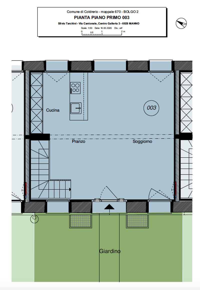 COLDRERIO - Location d'un splendide appartement avec jardin immergé dans le vert (rif. 003) (11)