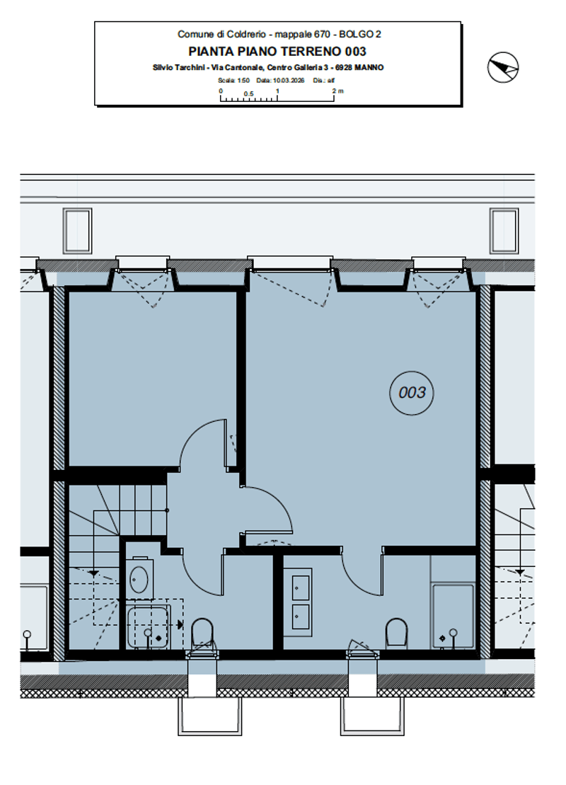 COLDRERIO - Location d'un splendide appartement avec jardin immergé dans le vert (rif. 003) (12)