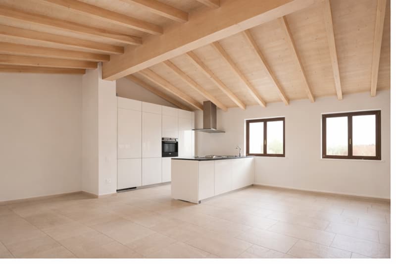 COLDRERIO - Location d'un splendide appartement avec jardin immergé dans le vert (rif. 003) (2)