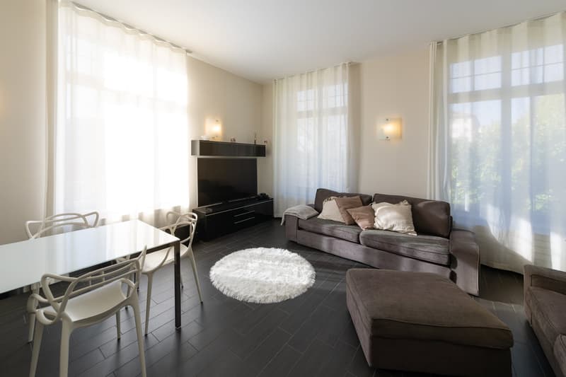 COLLINA D'ORO-AGRA, AFFITTASI ELEGANTE APPARTAMENTO ARREDATO DI 104 MQ (rif. 101) (5)