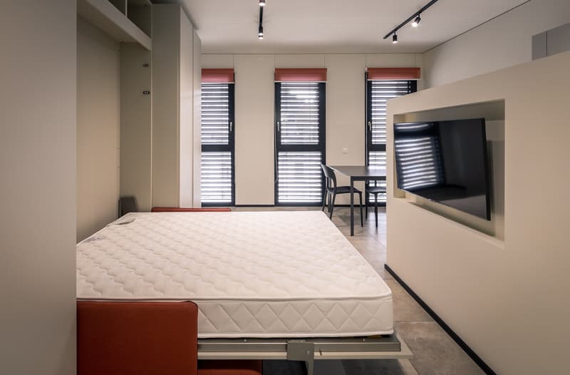 LUGANO ZENTRUM - 1,5-ZIMMER-WOHNUNG ZUM VERMIETEN, VÖLLIG EINGERICHTET (3)