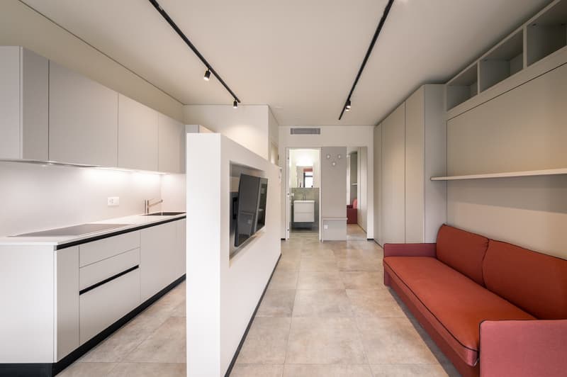LUGANO ZENTRUM - 1,5-ZIMMER-WOHNUNG ZUM VERMIETEN, VÖLLIG EINGERICHTET (2)