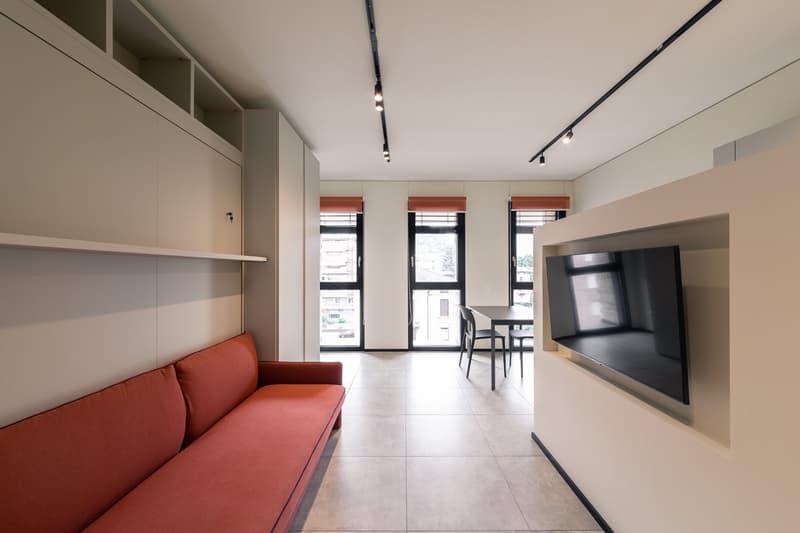 LUGANO ZENTRUM - 1,5-ZIMMER-WOHNUNG ZUM VERMIETEN, VÖLLIG EINGERICHTET (1)