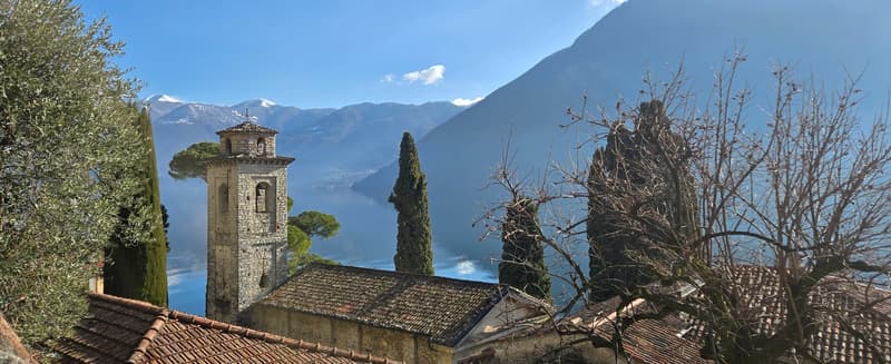 ORIA/VALSOLDA - AFFITTASI BELLISSIMA PORZIONE DI CASA ARREDATA VISTA LAGO (9)