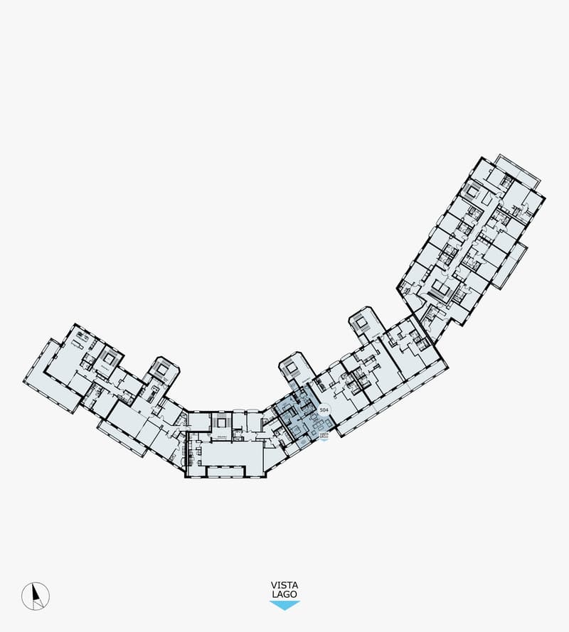 LUGANO-COLLINA D'ORO - AFFITTASI APPARTAMENTO 3.5 LOCALI CON VISTA LAGO (Rif. 504) (29)