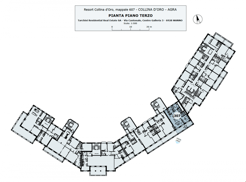 LUGANO-COLLINA D'ORO - AFFITTASI APPARTAMENTO ARREDATO CON SERVIZI ALBERGHIERI (Rif. 307) (14)
