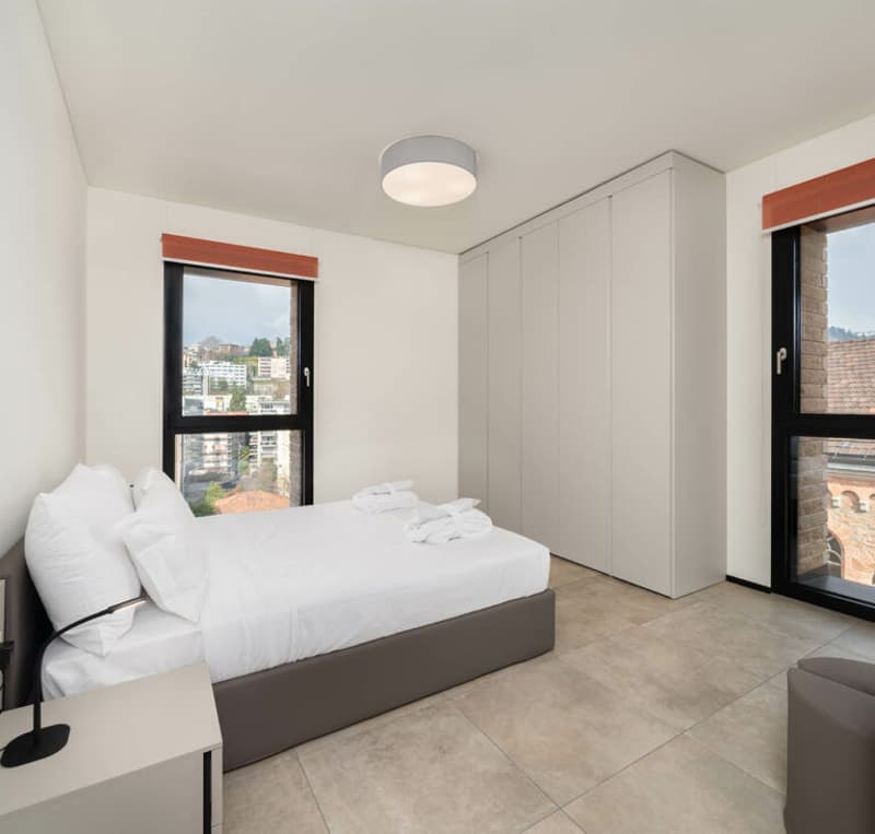 LUGANO CENTRO - AFFITTASI APPARTAMENTO 3.5 LOCALI COMPLETAMENTE ARREDATO (7)
