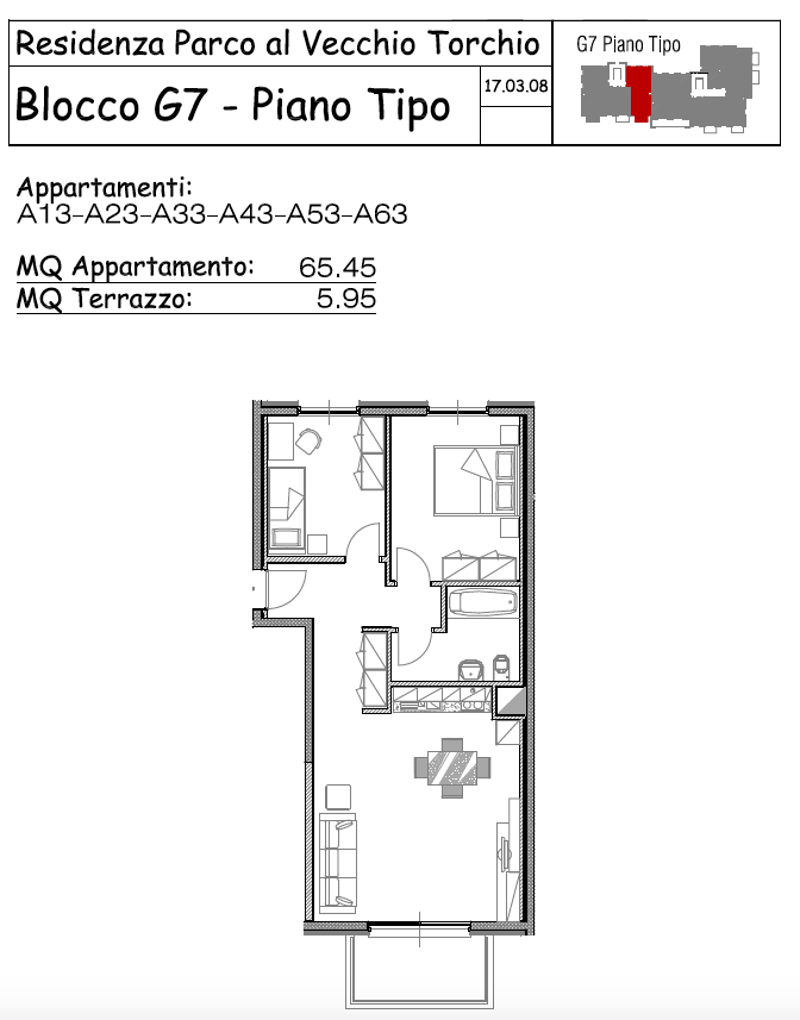 VIGANELLO - AFFITTASI APPARTAMENTO 3.5 LOCALI CON TERRAZZO (Rif. A63) (14)