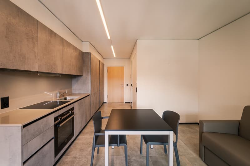 RIVA SAN VITALE - AFFITTASI APPARTAMENTO 1.5 ARREDATO CON BALCONE (rif. 208) (2)