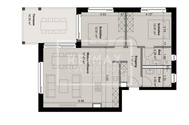 3½-room apartment No. 4 - New building Ganschiersch - FIRST OCCUPANCY (8)