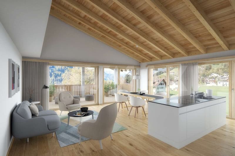 Sustainable Living Garglas.ch - 3.5-Room Apartment F10 with Solar Power Share (4)