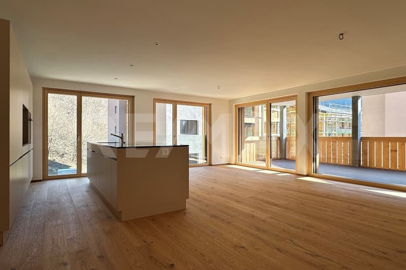 Energieeffizient wohnen Garglas.ch: 3½-Zimmer-Wohnung D6 mit Anteil an Solarkraft (1)