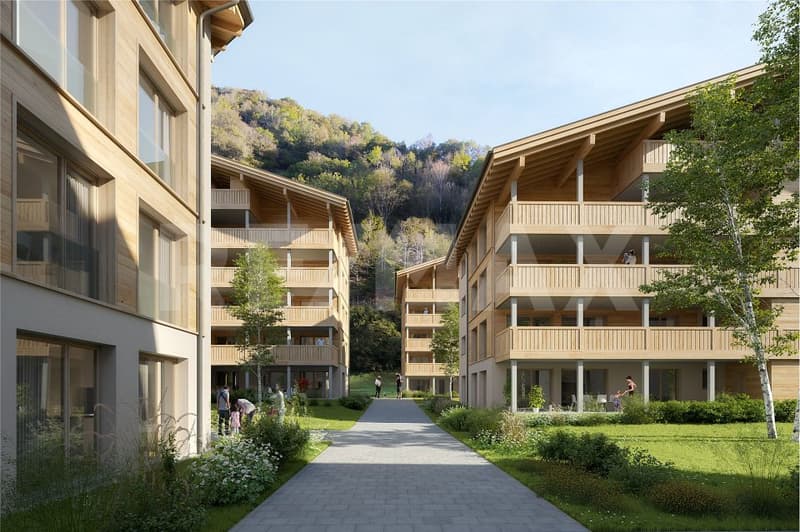 Nachhaltiges Wohnen in Schierst Garglas: 3½-Zimmer-Wohnung C4 mit Solarkraftanteil (6)