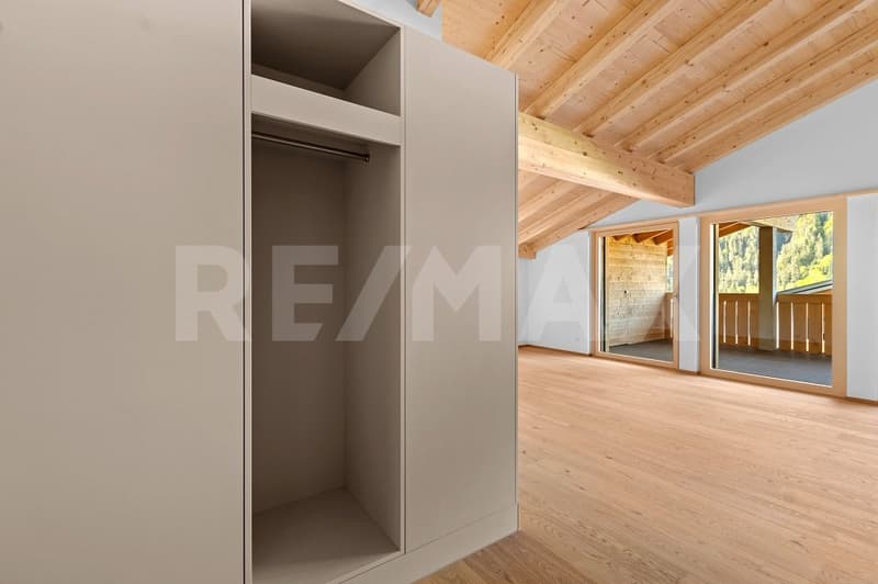 Energiebewusst wohnen! Garglas.ch - 4½-Zimmer-Dachwohnung E11 mit Anteil an Solarkraft (12)