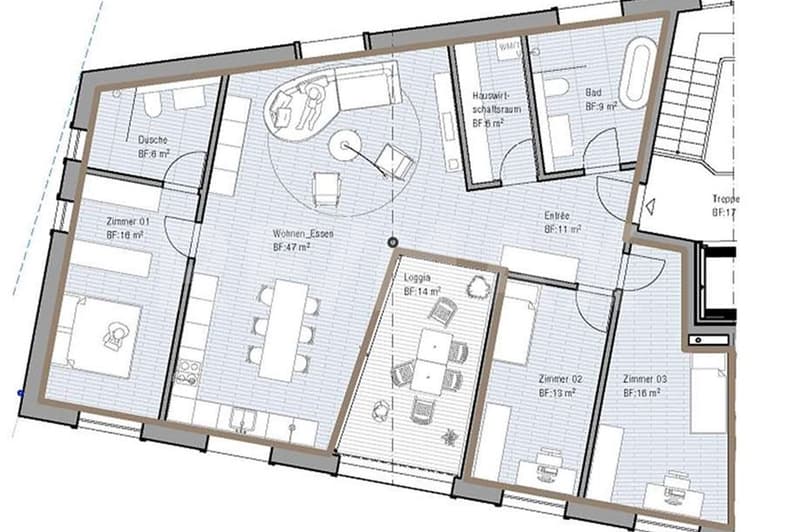 Wohnen am Sonnenhang Neubau "Casa Nido": 4 ½-Zimmer Wohnung Nr. 9 (5)