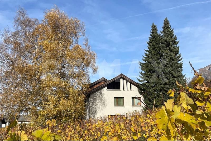 Living in the vineyards of Malans - Luxury single-family house for rent (2)