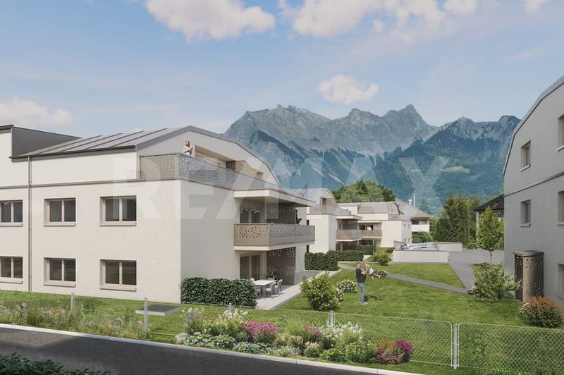 Appartement de jardin spacieux 4 ½ pièces C01 130.09 m² (3)