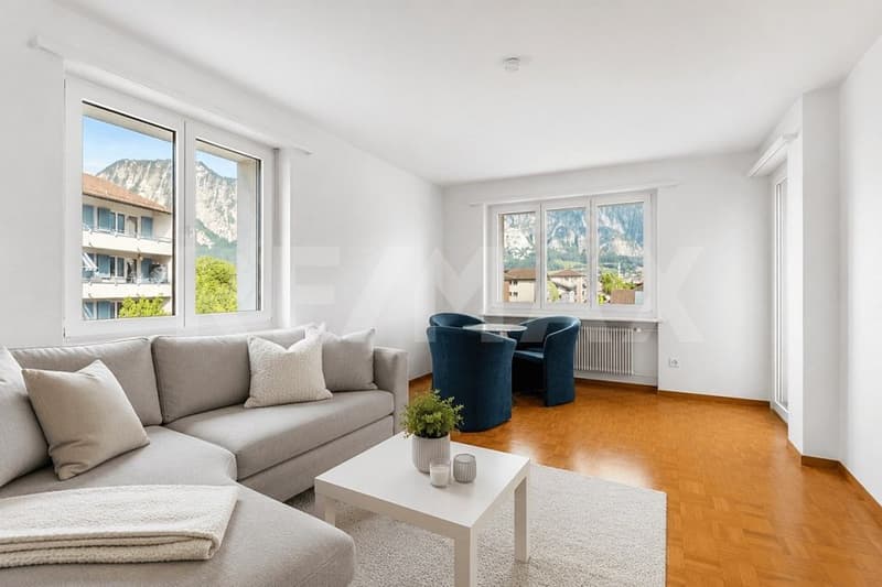 Comfortable living with a view - 4 ½ room attic apartment in a well-maintained three-family house (1)