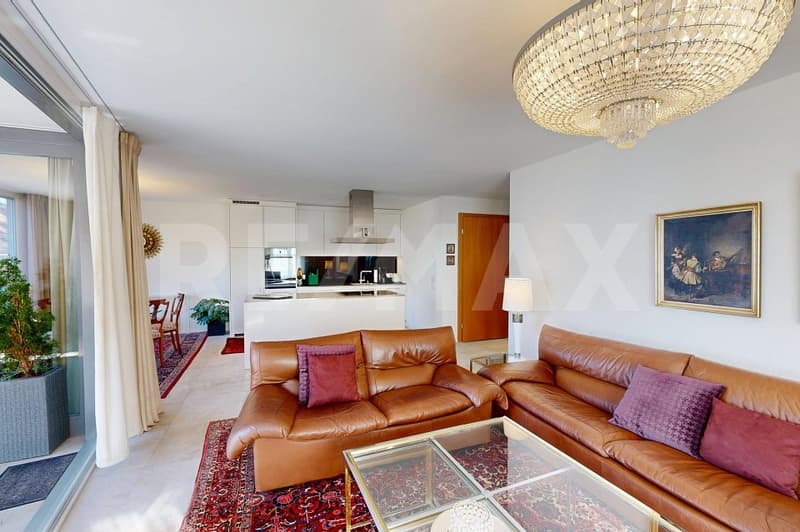 5½ Zimmerwohnung mit 2 Tiefgaragenplätzen und Disponibelraum (3)
