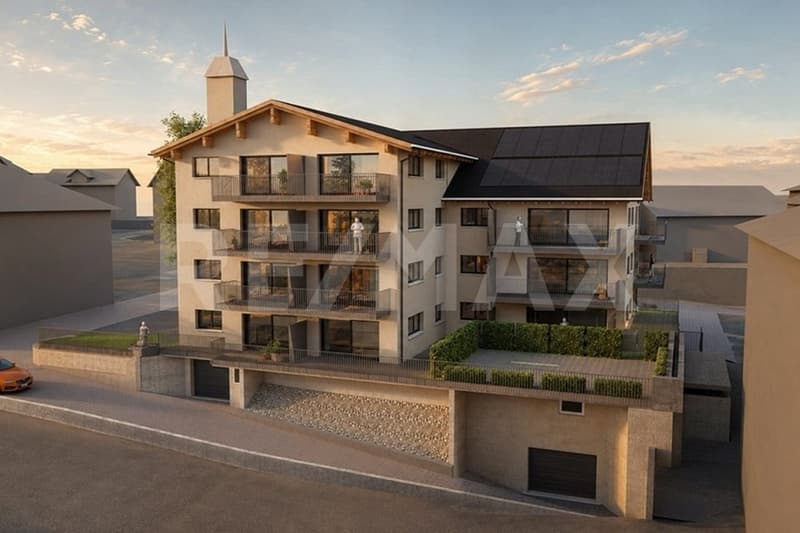 3½-Zimmer-Neubauwohnung im Dachgeschoss Nr. 16 Wohnen mit Komfort im Prättigauerhof, Schiers (3)