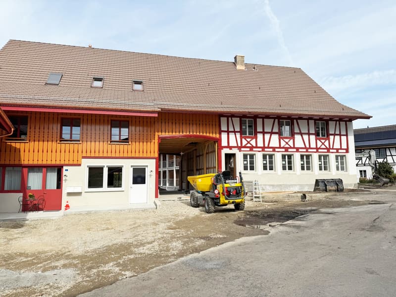 Nicht alltägliche 4.5 Zimmerwohnung / 1. Obergeschoss (2)