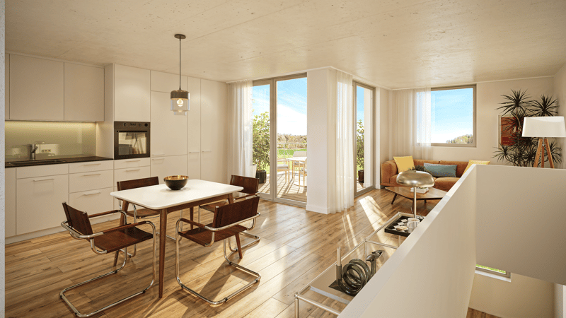 NEUBAU | 3.5 Zimmer-Attika Wohnung in Bülach (2)