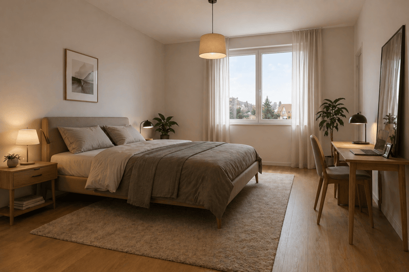 Gemütliches Schlafzimmer
